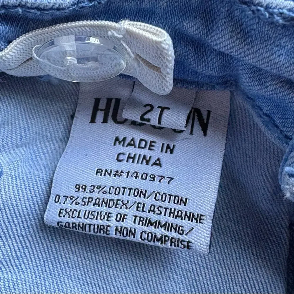Hudson Jeans Light Blue Denim Shorts